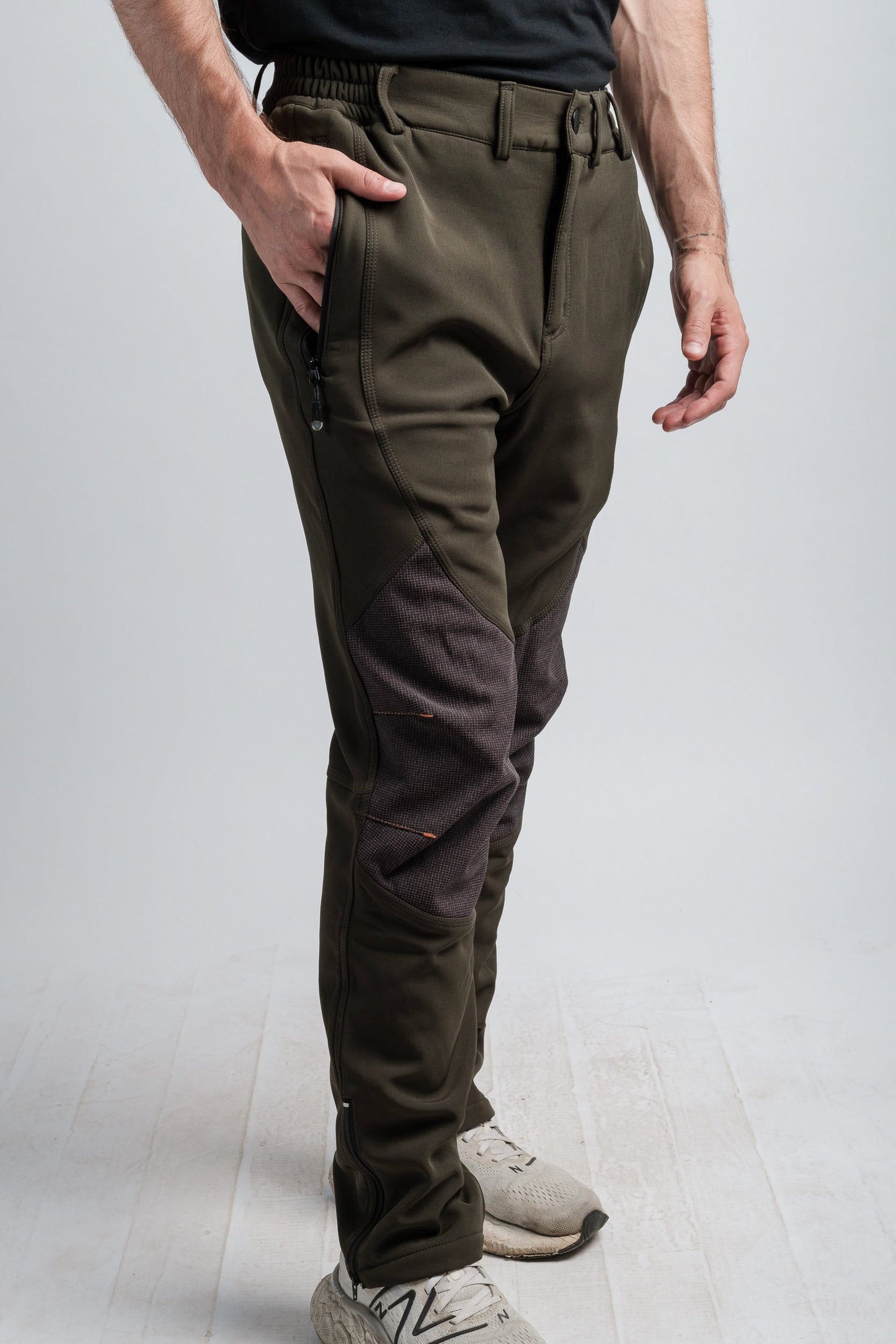 Men's Green Adventure Water Resistant Pants Northbound Gear