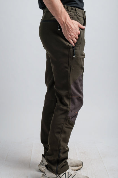 Men's Green Adventure Water Resistant Pants Northbound Gear