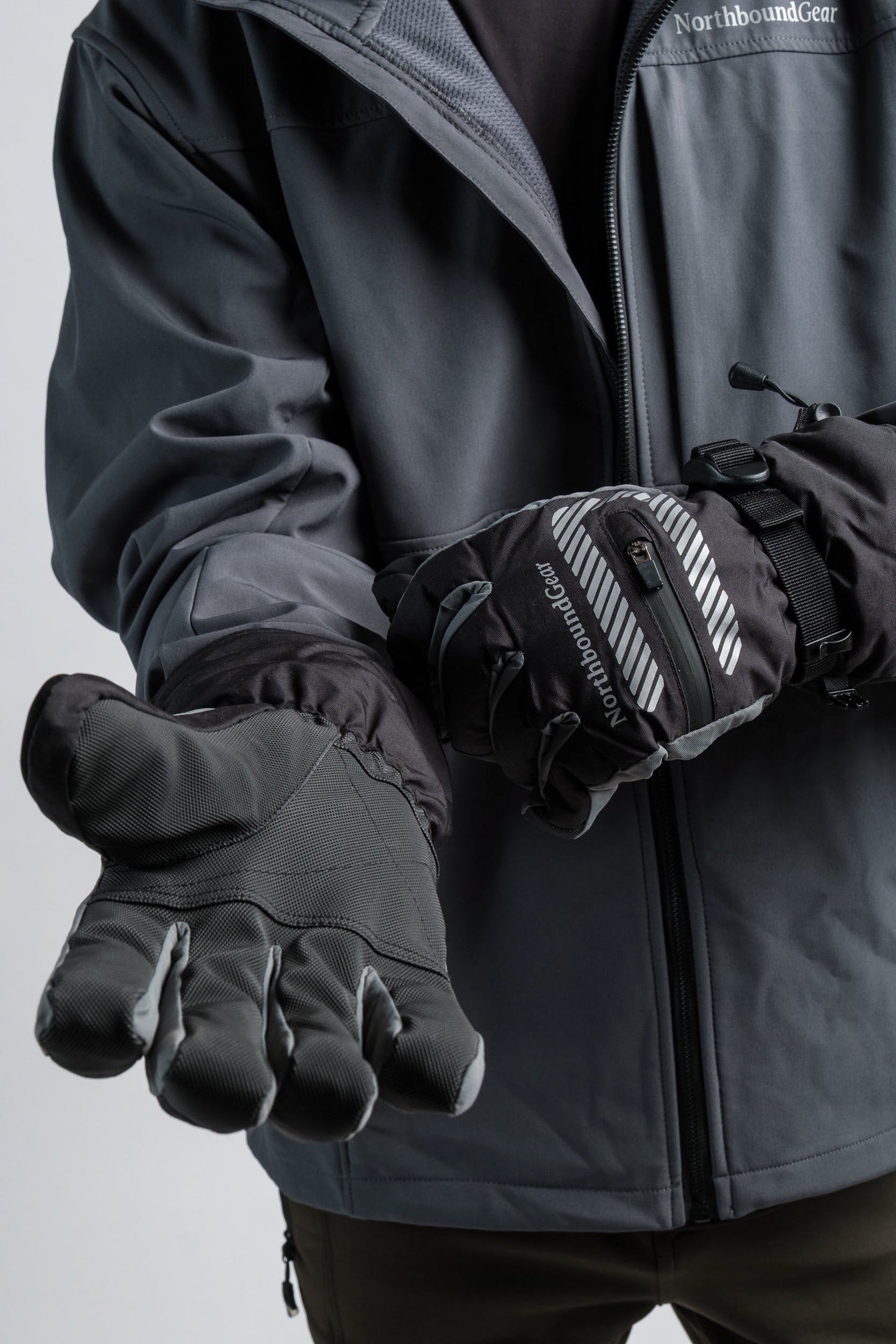 Defender 3-in-1 Gloves with Touchscreen Northbound Gear