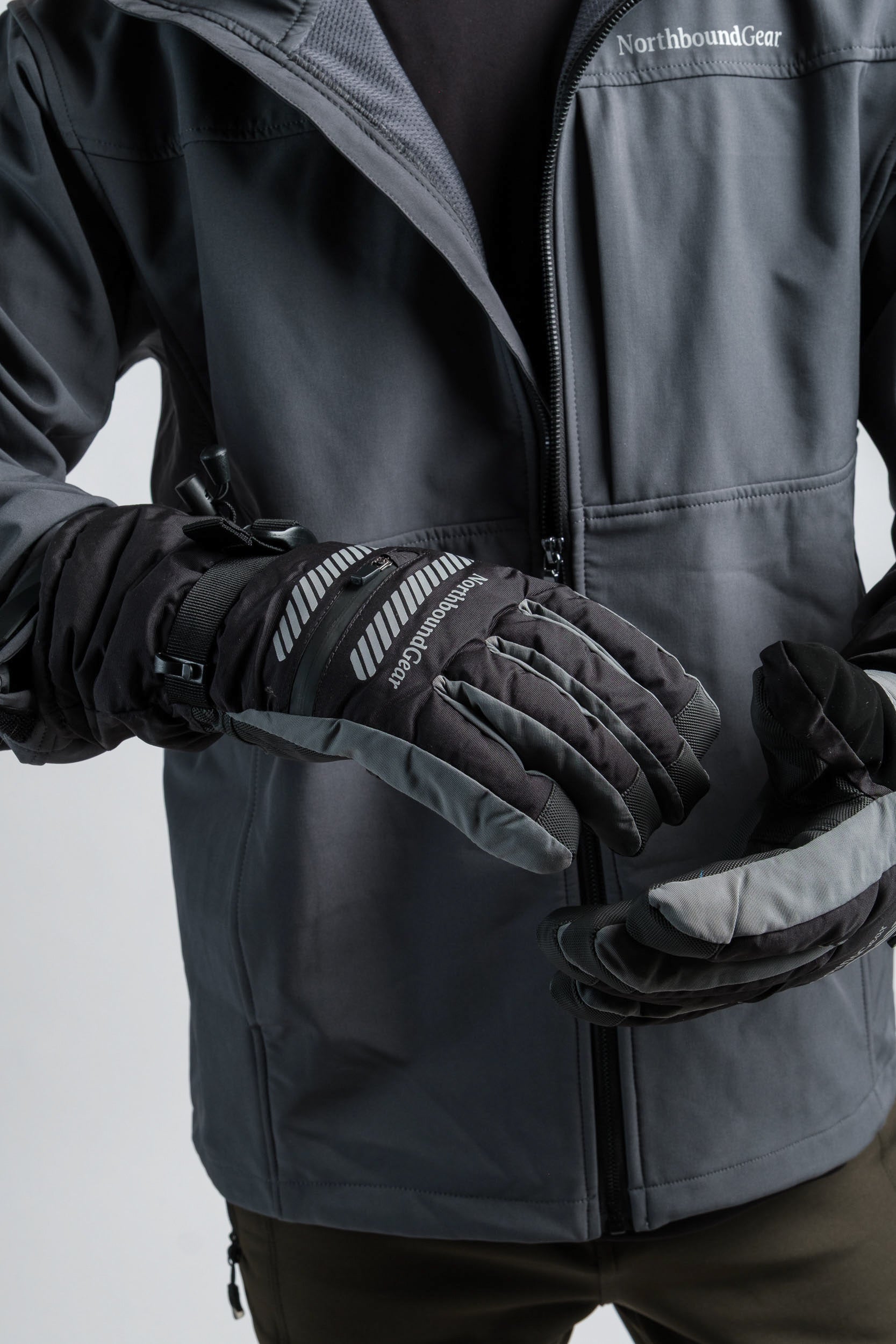 Defender 3-in-1 Gloves with Touchscreen Northbound Gear
