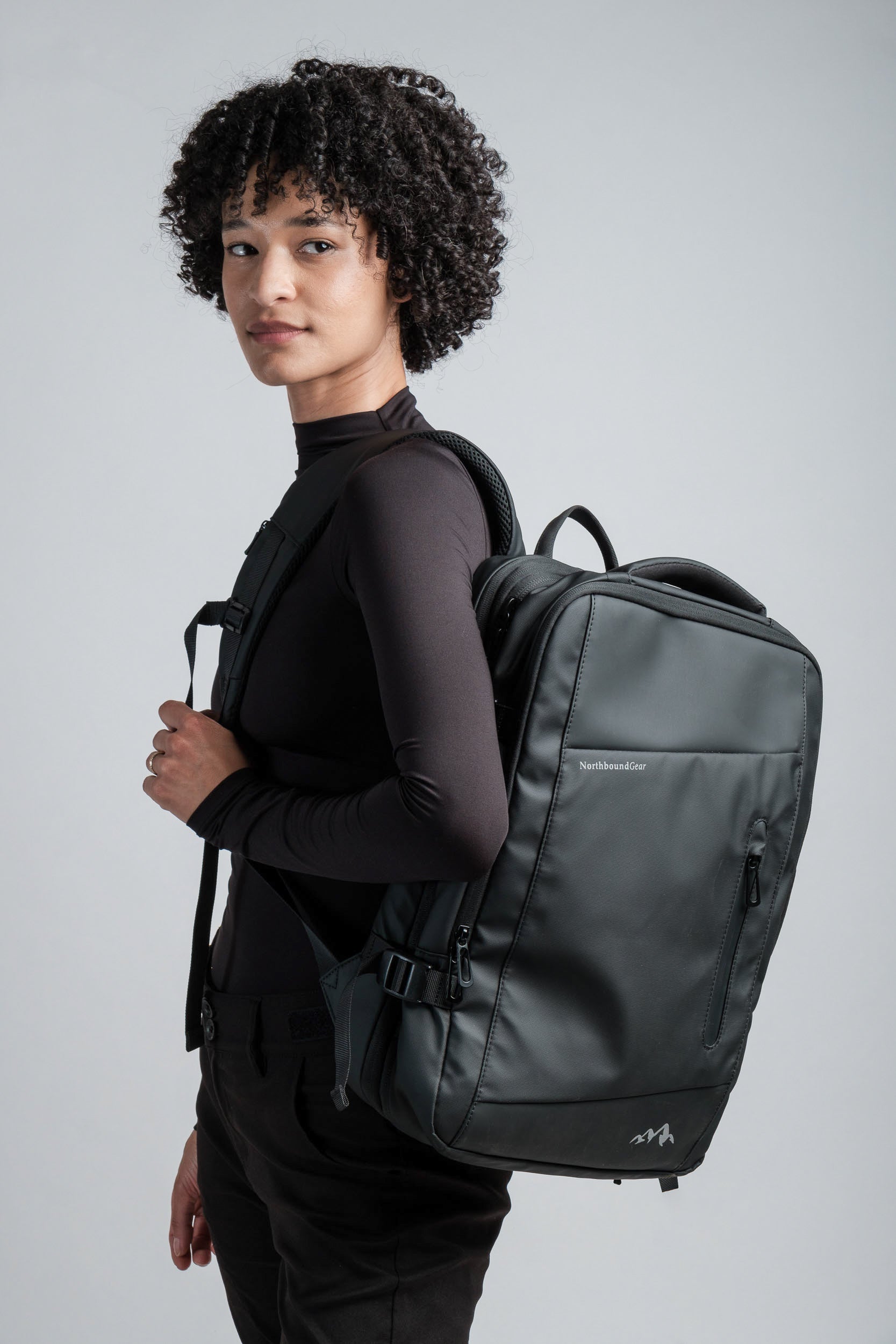 Voyager Expandable Backpack 26L / 38L with Built-in Rain Coat Northbound Gear