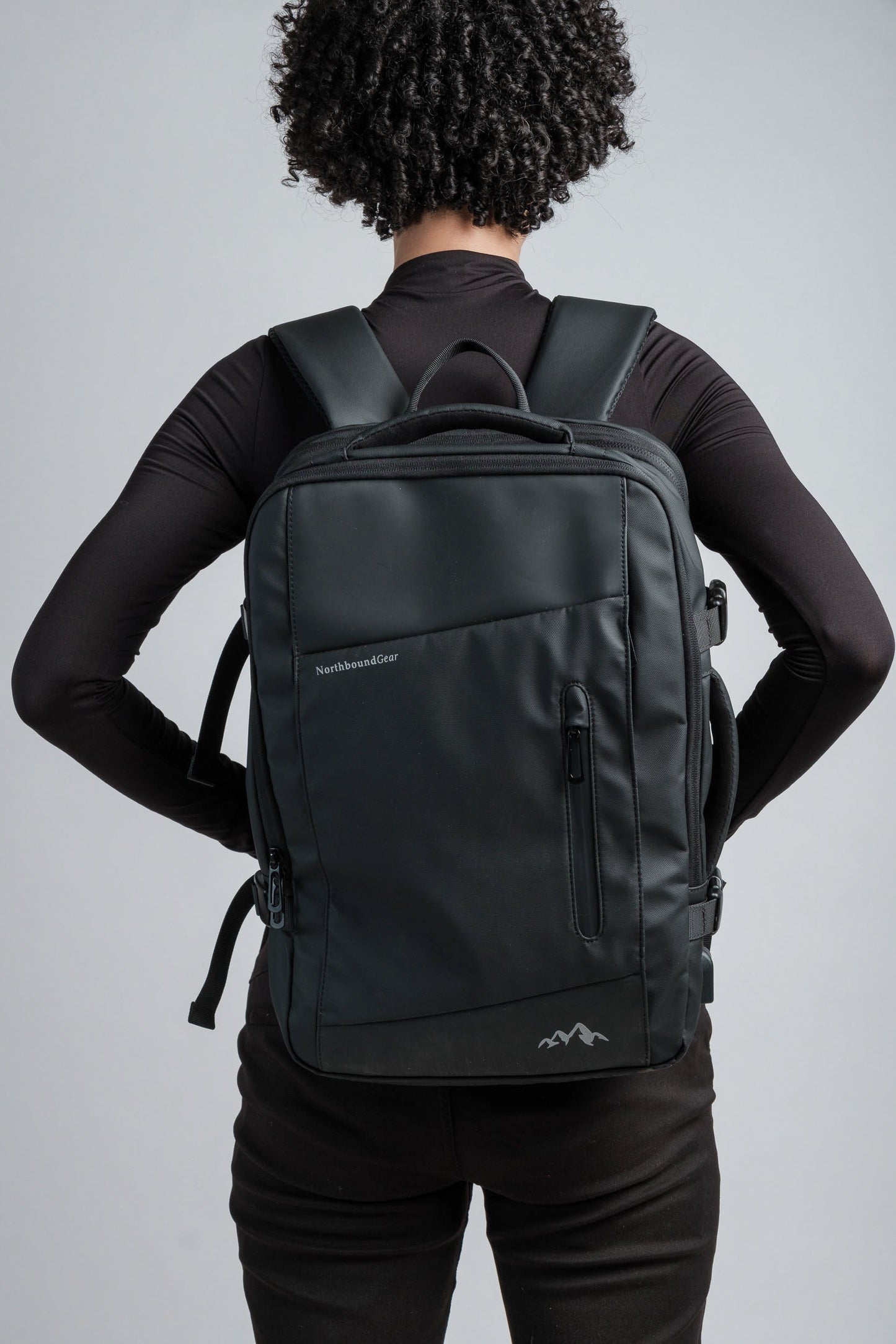Voyager Expandable Backpack 26L / 38L with Built-in Rain Coat Northbound Gear