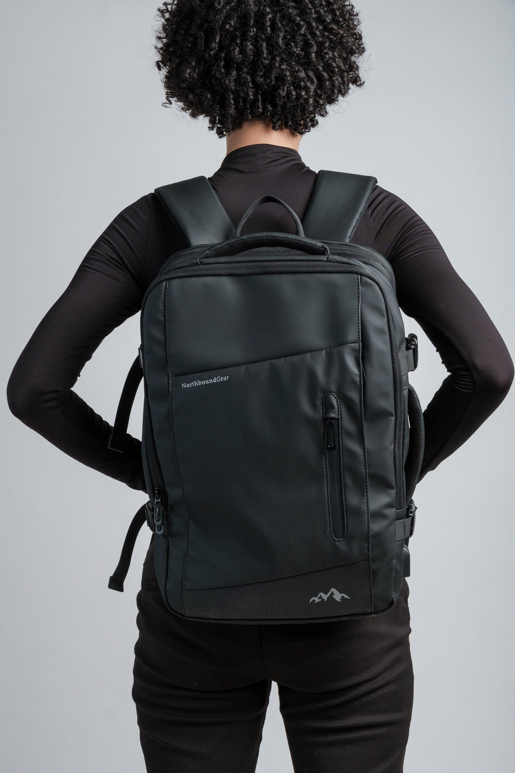 Voyager Expandable Backpack 26L / 38L with Built-in Rain Coat Northbound Gear