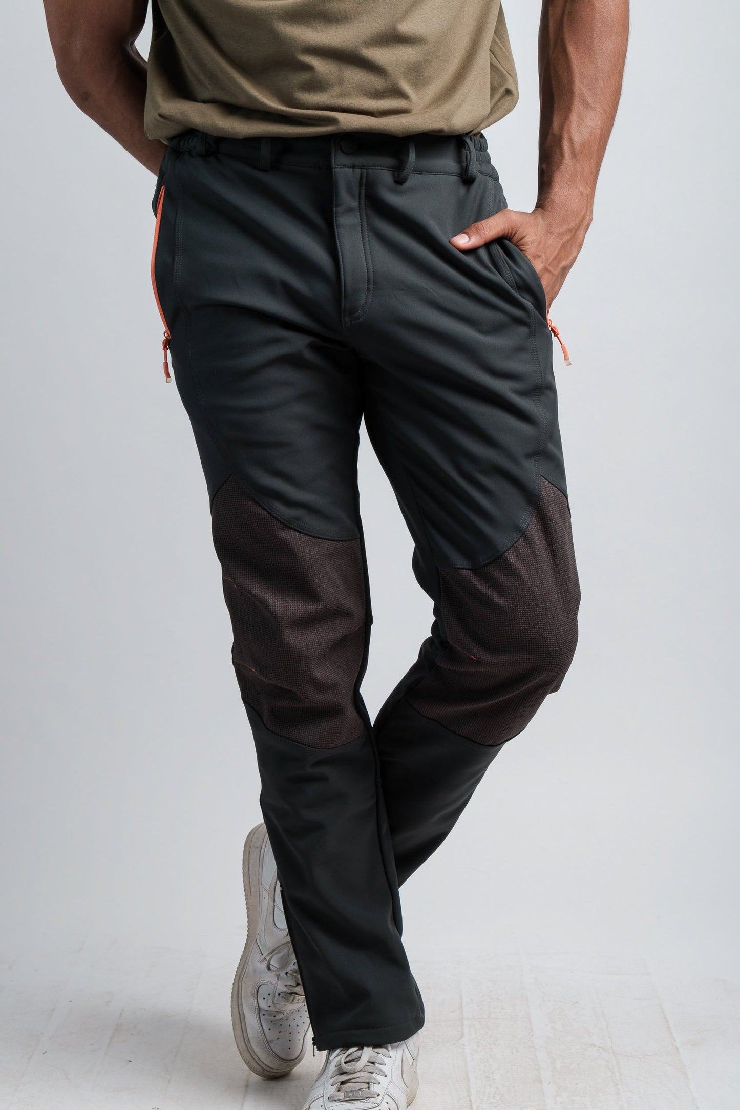Men's Grey Adventure Water Resistant Pants Northbound Gear