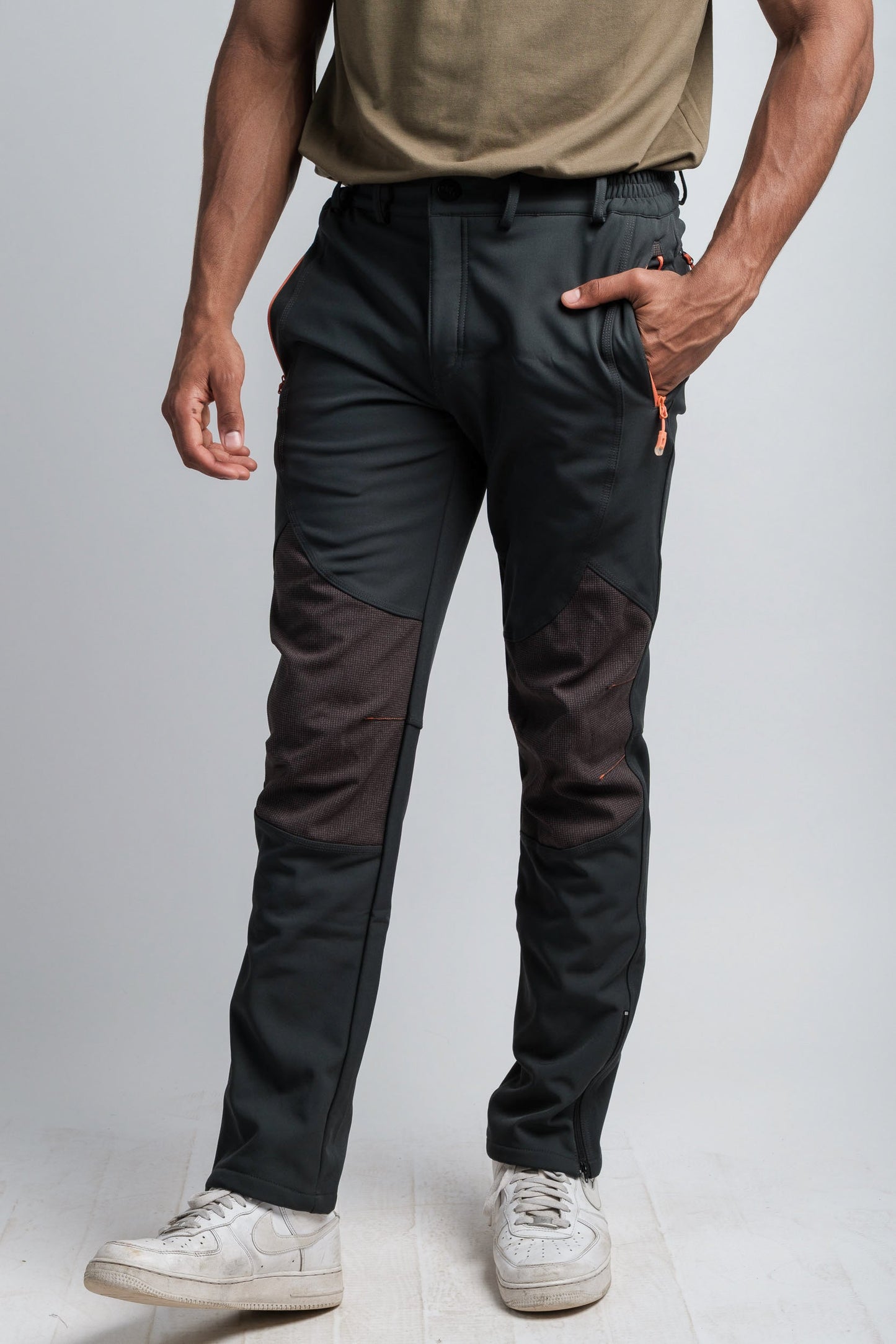 Men's Grey Adventure Water Resistant Pants Northbound Gear