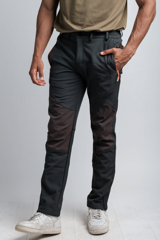 Men's Grey Adventure Water Resistant Pants Northbound Gear