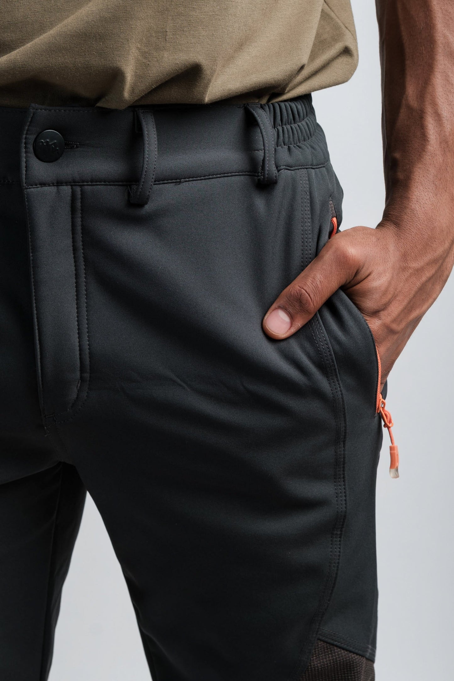 Men's Grey Adventure Water Resistant Pants Northbound Gear