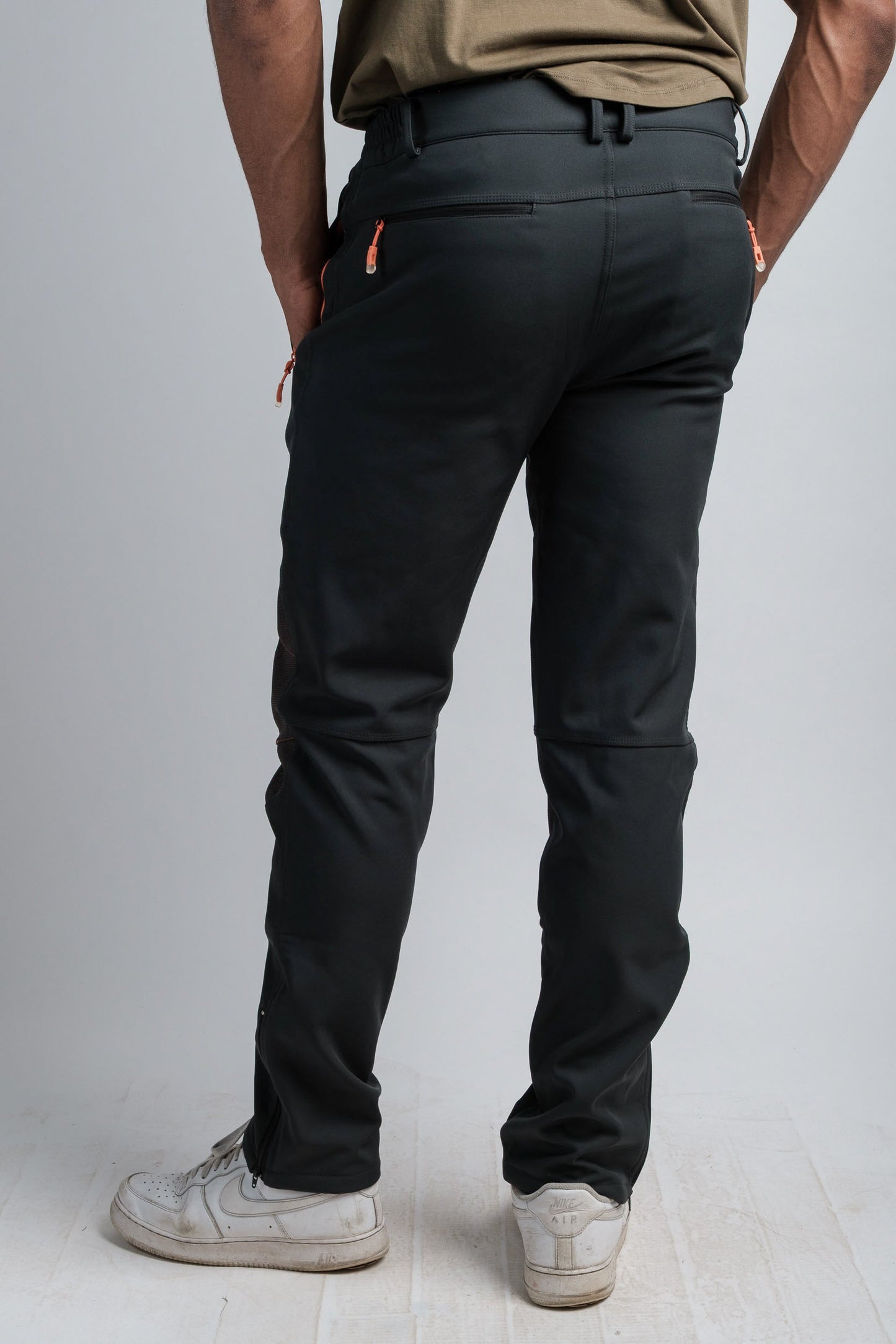 Men's Grey Adventure Water Resistant Pants Northbound Gear