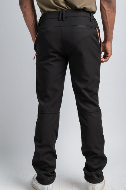 Men's Black Adventure Water Resistant Pants Northbound Gear