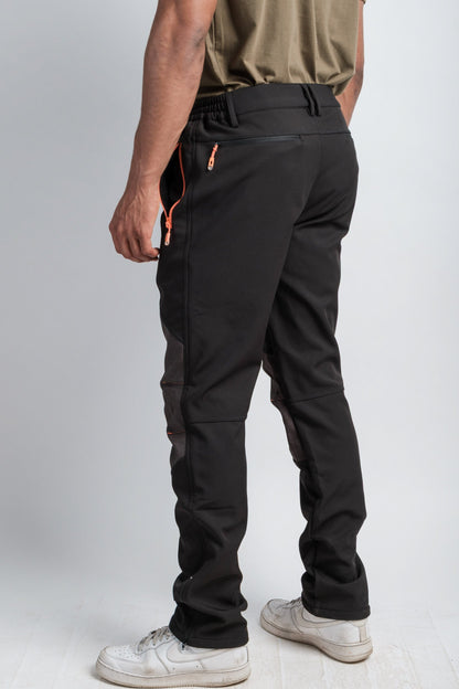 Men's Black Adventure Water Resistant Pants Northbound Gear