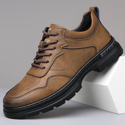Trail Trek Men’s Rugged Leather Walkers