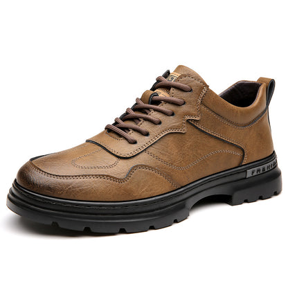 Trail Trek Men’s Rugged Leather Walkers