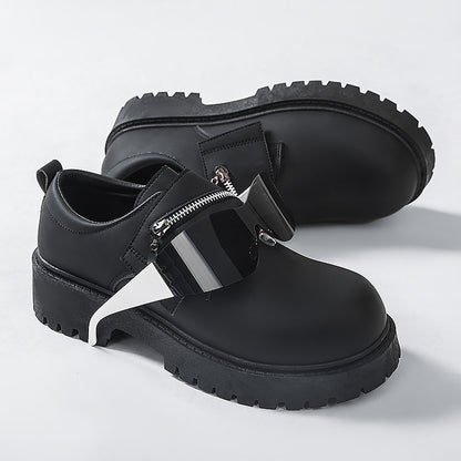 Elevate Pro Men’s Platform Leather Shoes