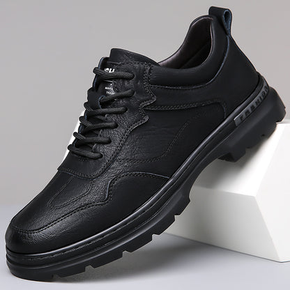 Trail Trek Men’s Rugged Leather Walkers