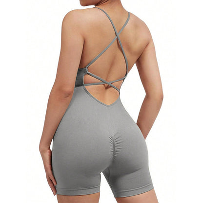 Peach Curve Performance One-Piece
