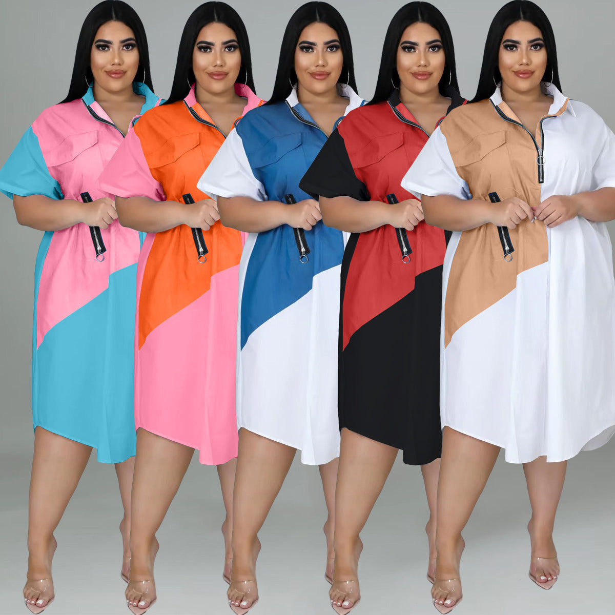 Relaxed Glamour Curve Dress