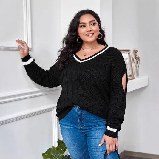 Plus Cozy Knit Sweater