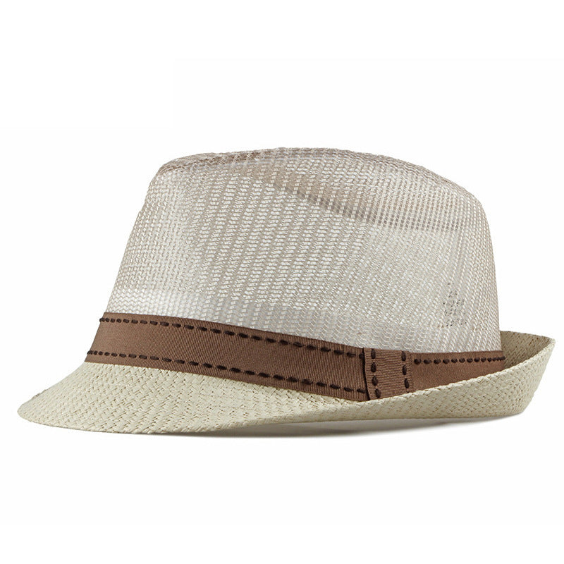 Summertime Breathable Mesh Straw Hat