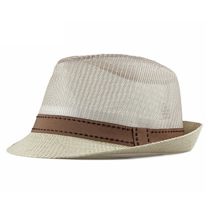 Summertime Breathable Mesh Straw Hat