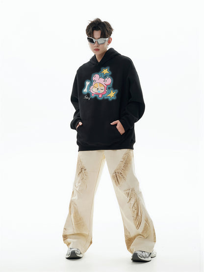 Urban Artistry Paint-Splattered Pants