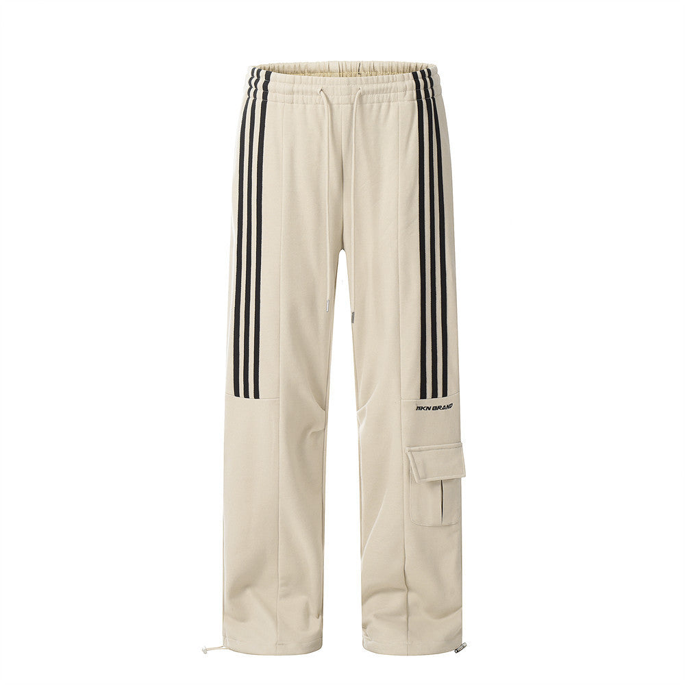 Triple Stripe Casual Trousers