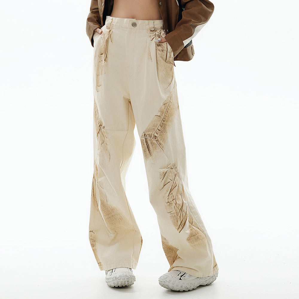 Urban Artistry Paint-Splattered Pants
