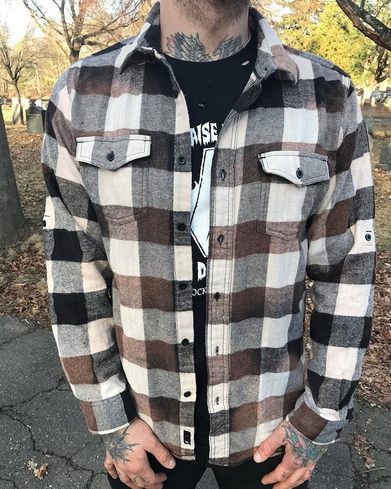 Trendy Lapel Printed Jacket