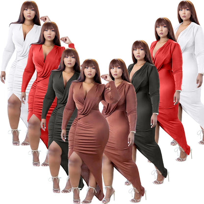 Midnight Allure Plus Dress