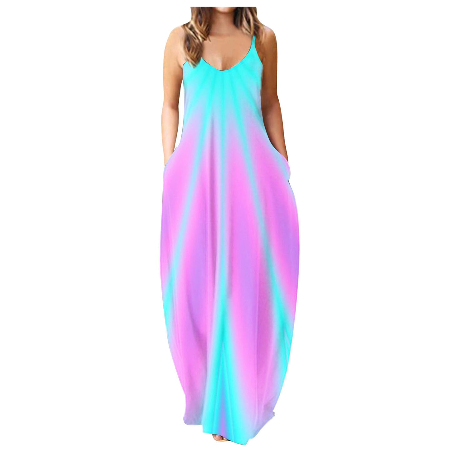 Sunlit Breeze Plus Dress