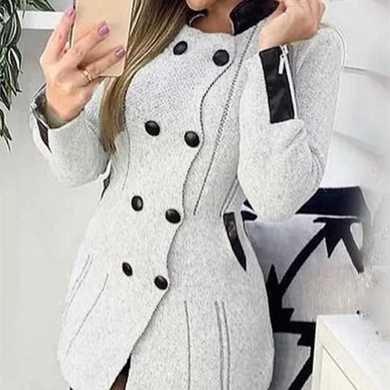 Elegant Woolen Overcoat