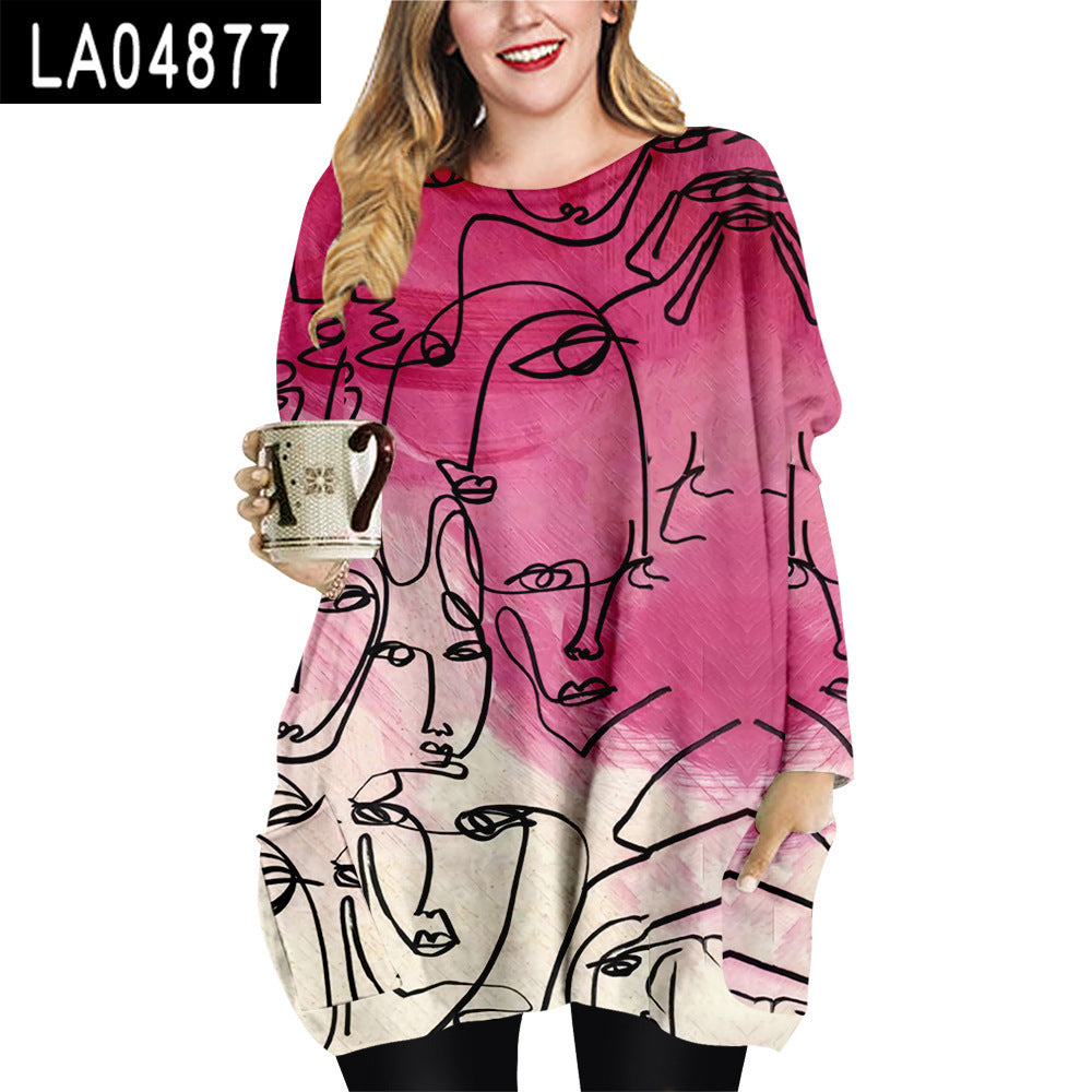 Artistry Flow Plus Size Dress