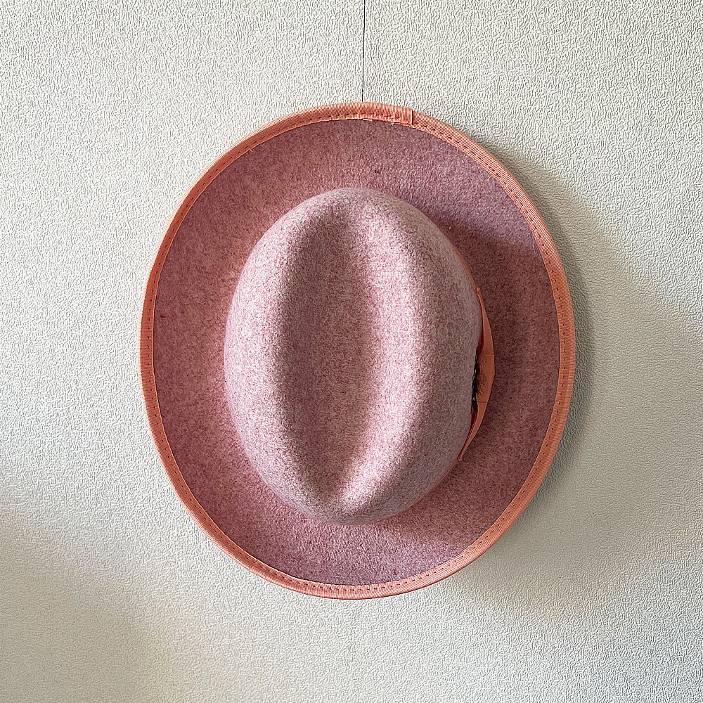 Classic Lined Feather Fedora