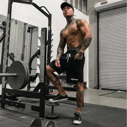 Summer Training Shorts – Men’s Quick-Dry Mesh Gym Gear