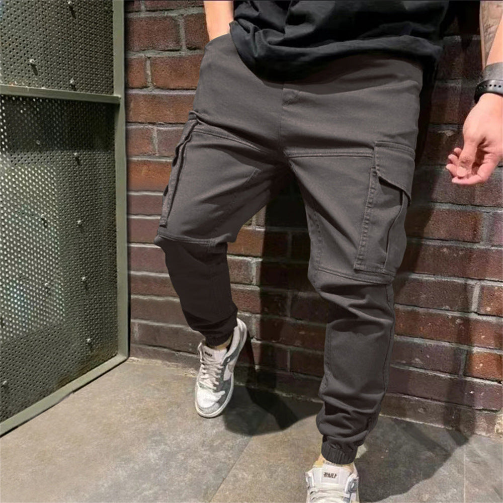 Active Fit Cargo Pants with Handy Pockets