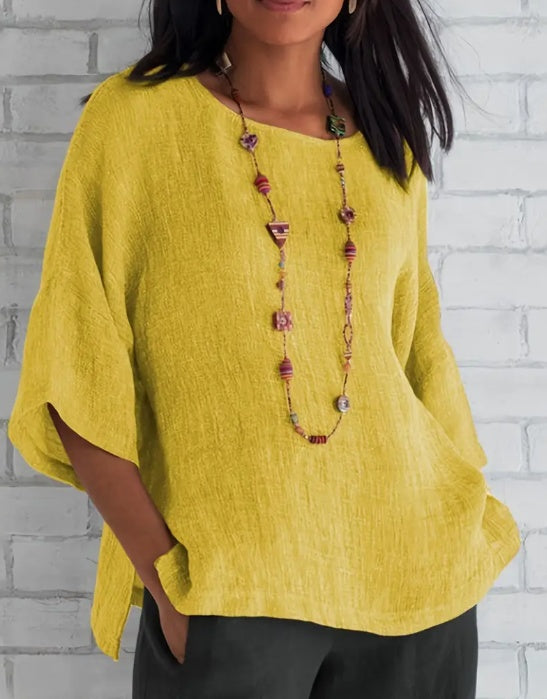 Urban Breeze 3/4 Sleeve Blouse