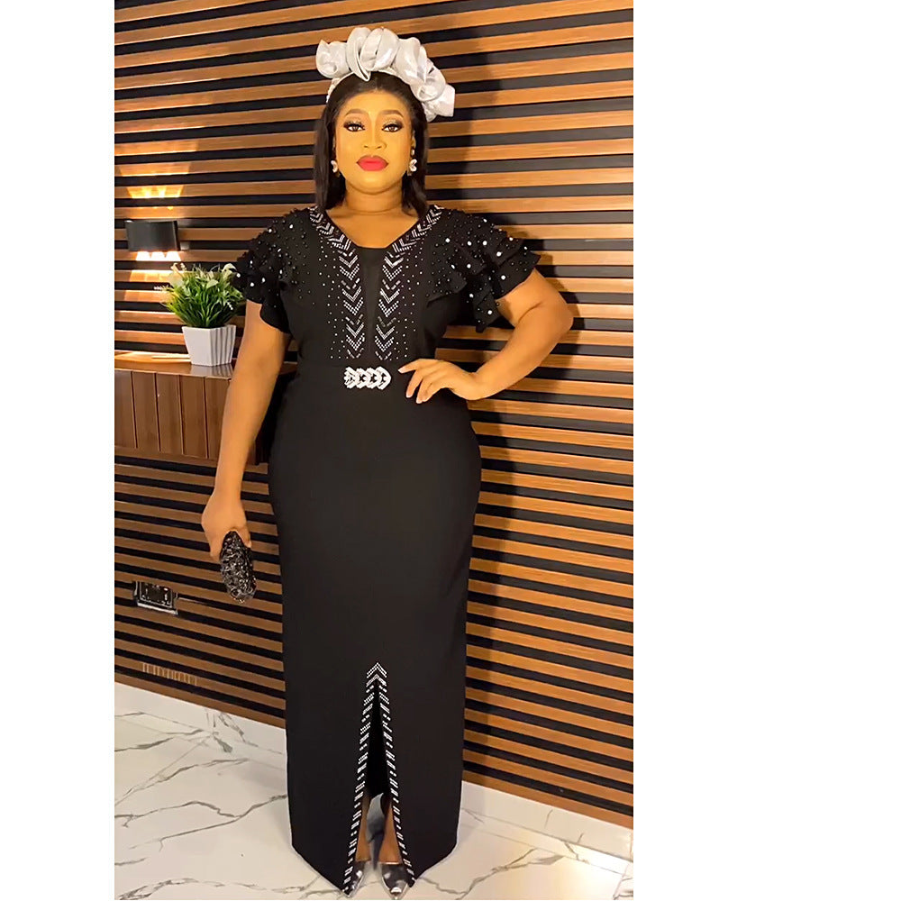 Crystal Elegance Plus Size Dress