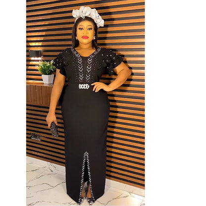 Crystal Elegance Plus Size Dress