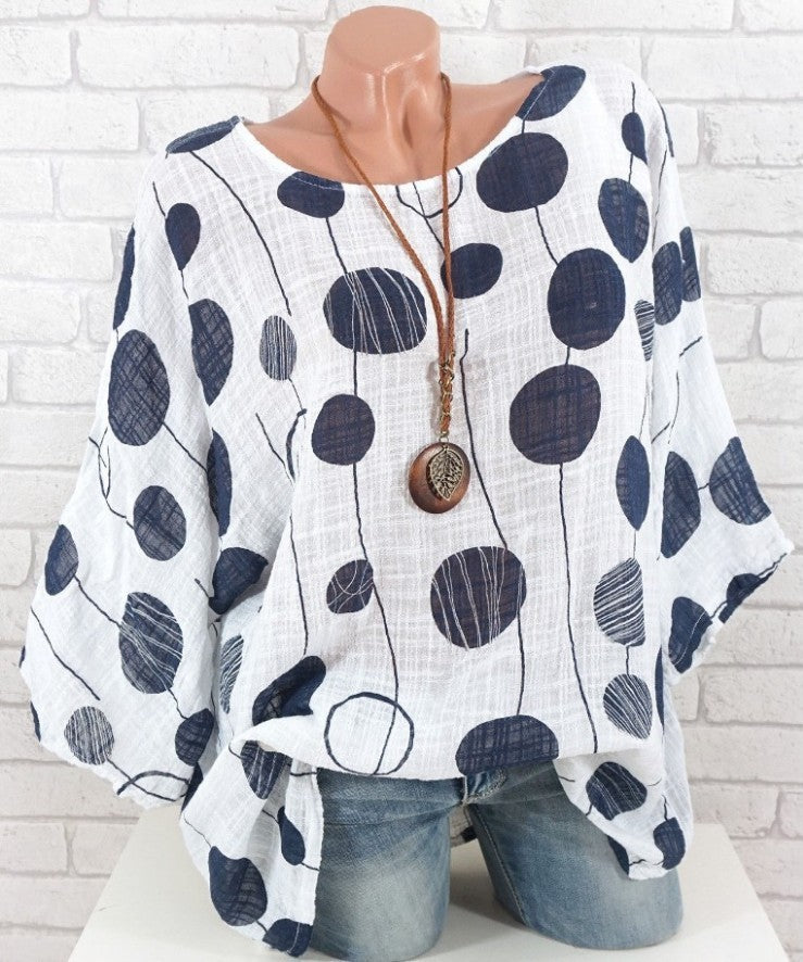 Bold Blossom Plus Size Shirt