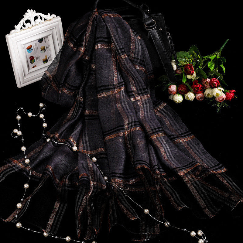 Autumn Winter New Women British Cashmere Checked Scarf Female 200x70 Double Side Warm Plaid Tassel Shawl Scarf