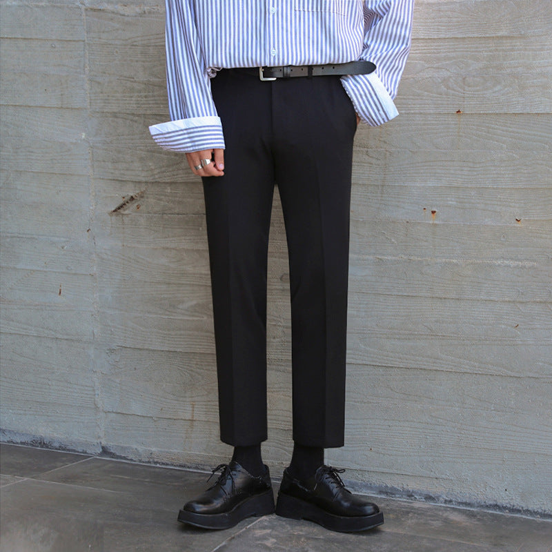 Executive Fit Slim Dress Casual Pants