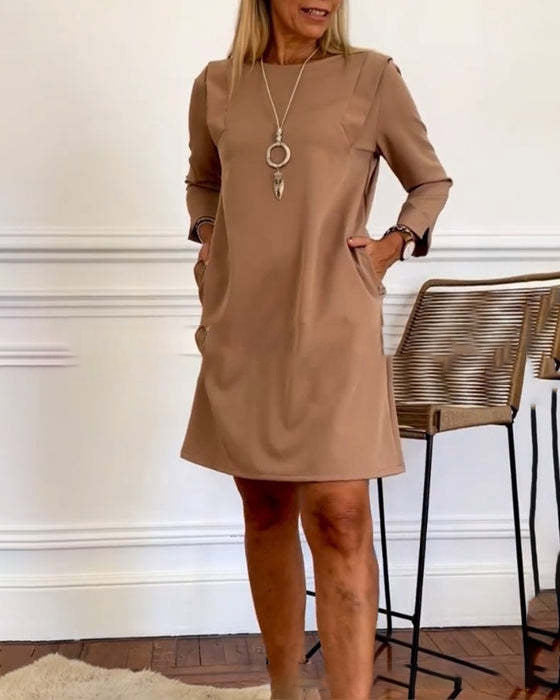 Elegance Ease Plus Size Dress
