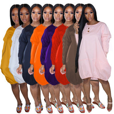 Cozy Charm Plus Size Skirt Dress