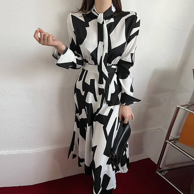 Urban Blossom Print Dress