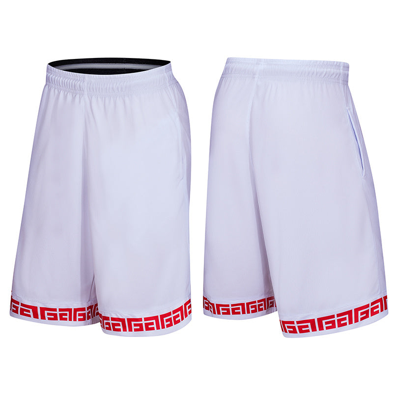 Fitness Shorts for Men – Lightweight Letter Print Gymwear
