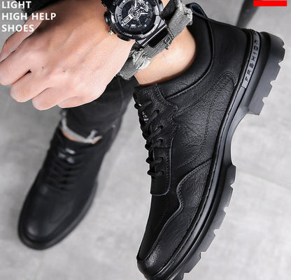 Trail Trek Men’s Rugged Leather Walkers
