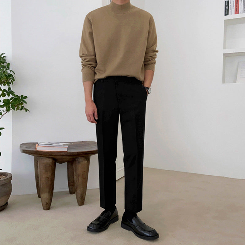 Executive Fit Slim Dress Casual Pants