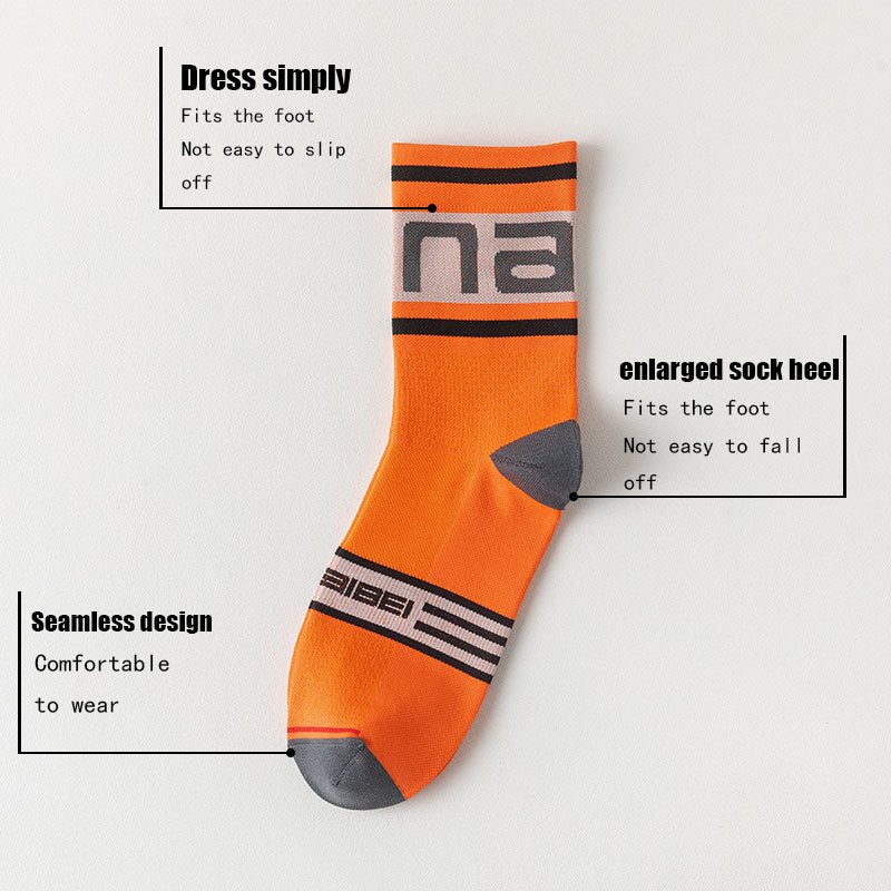 Active Fit Breathable Sports Socks for Men (6 Pairs)