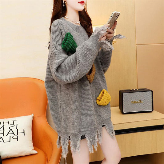 Festive Flair Loose Sweater