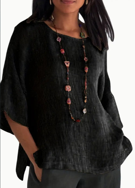 Urban Breeze 3/4 Sleeve Blouse