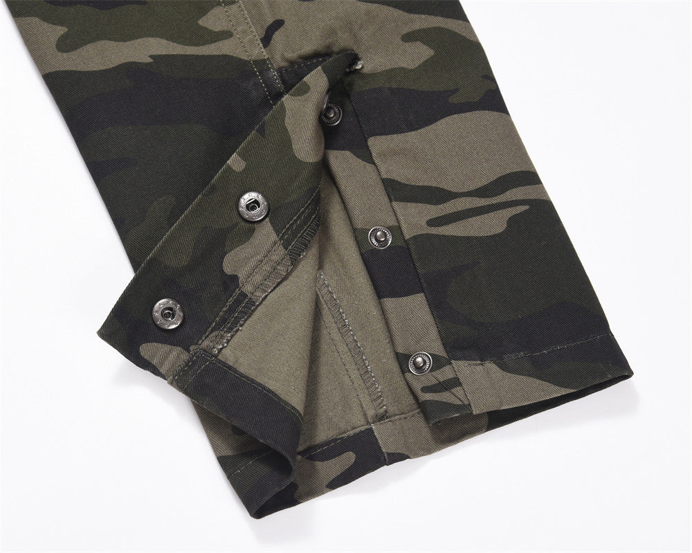 Stealth Force Multi-Pocket Camouflage Cargo Pants